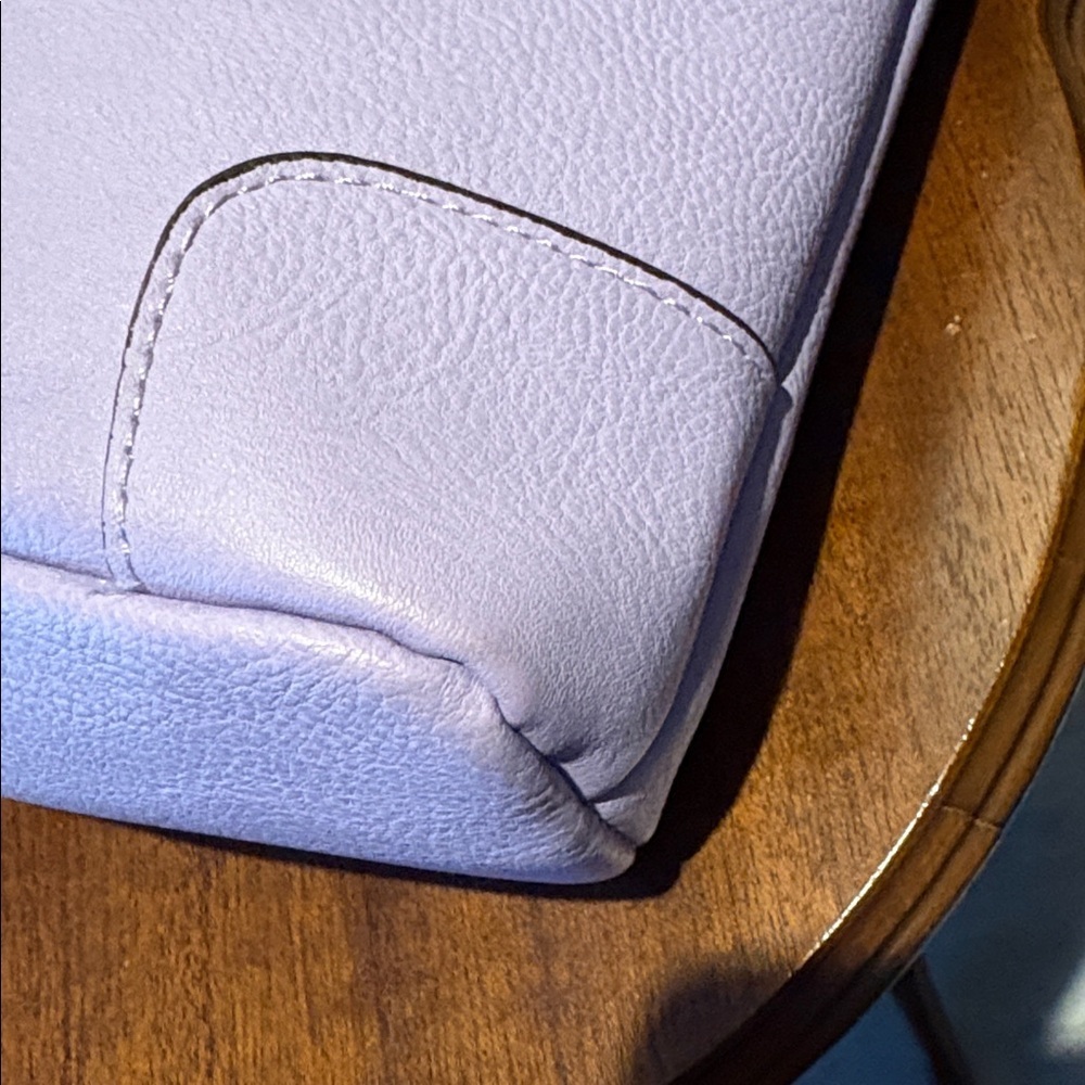 Fashionpuzzle Crossbody Bag shoulder bag convertible vegan leather lavender - Picture 13 of 17